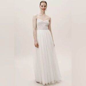 Avaline Ivory BHLDN Wedding Dress